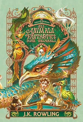 copertina romanzo Gli animali fantastici e dove trovarli di J.K. Rowling