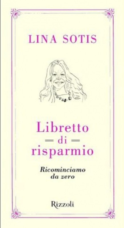 copertina libro libretto di risparmio ricominciamo da zero di Lina Sotis